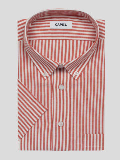 Chemisette Zack Rayee Capel Grande Taille  homme grande taille - Capelstore
