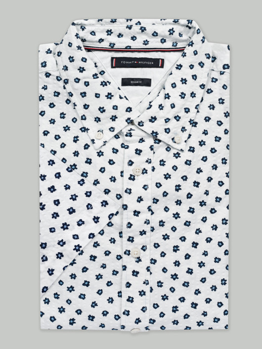 Chemisette Fleurs Tommy Hilfiger Grande Taille  homme grande taille - Capelstore
