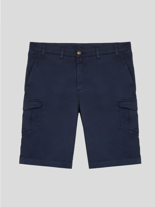Bermuda Cargo Matt Marine Capel Grande Taille  homme grande taille - Capelstore