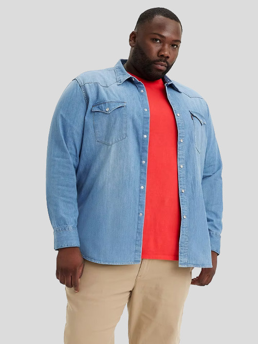 Chemise Jean Clair Levi's Grande Taille homme grande taille - Capelstore