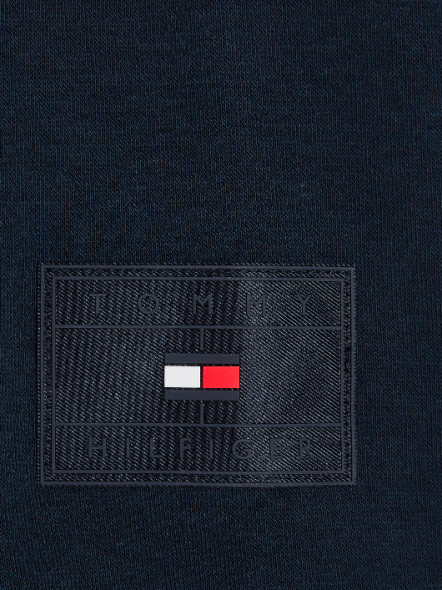 Sweat Zippé Mix Media Tommy Hilfiger Grande Taille