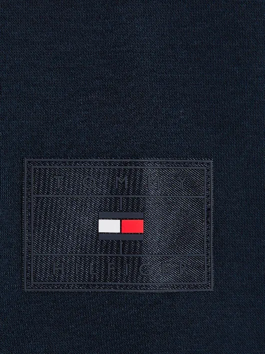 Sweat Zippe Mix Media Tommy Hilfiger Grande Taille  homme grande taille - Capelstore