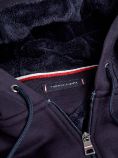 Sweat Zippe Capuche Tommy Hilfiger Grande Taille  homme grande taille - Capelstore