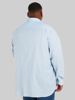Chemise Vichy Ciel Tommy Hilfiger Grande Taille  homme grande taille - Capelstore