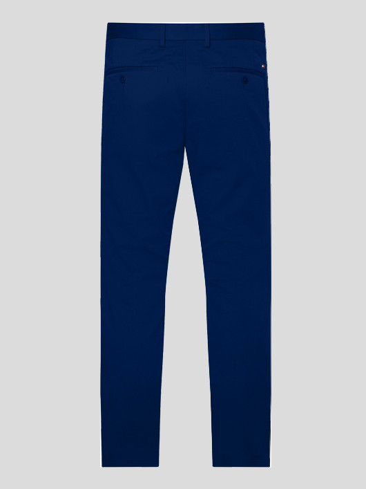 Chino Uni Marine Tommy Hilfiger Grande Taille homme grande taille - Capelstore