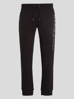 Bas De Jogging Noir Tommy Hilfiger Grande Taille  homme grande taille - Capelstore