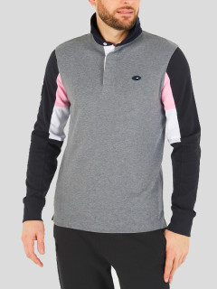 Maillot Ml Gris Eden Park Grande Taille  homme grande taille - Capelstore