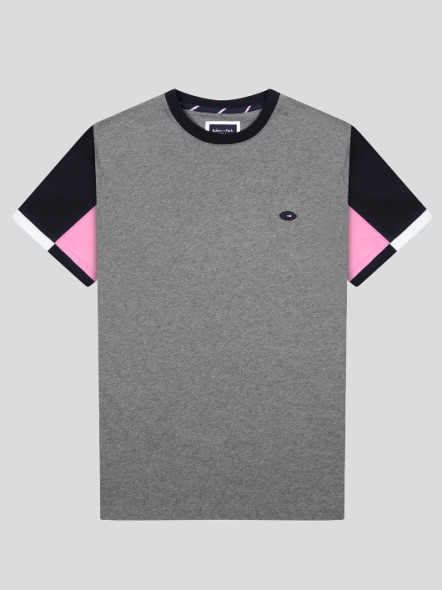 Tee-shirt N°10 Gris Eden Park Grande Taille