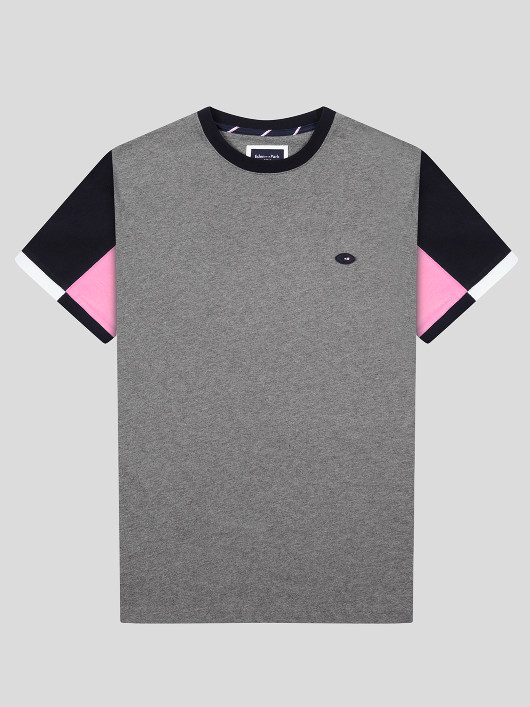 Tee-shirt N°10 Gris Eden Park Grande Taille