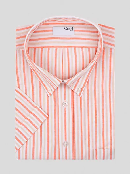 Chemise Rayures Capel Paris Grande Taille