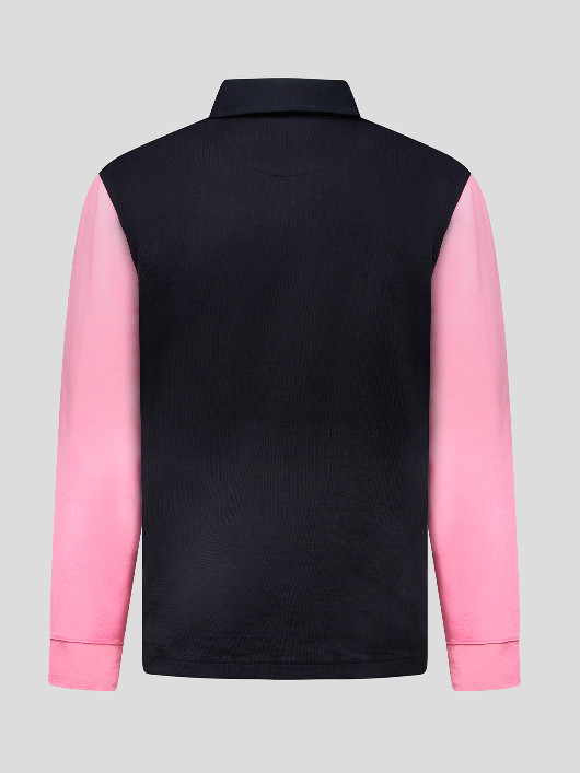 Maillot Ml Marine/rose Eden Park Grande Taille homme grande taille - Capelstore