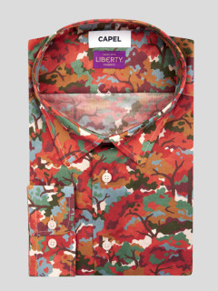 Chemise Gianni Tissu Liberty Capel Grande Taille  homme grande taille - Capelstore
