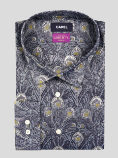 Chemise Gianni Tissu Liberty Capel Grande Taille  homme grande taille - Capelstore