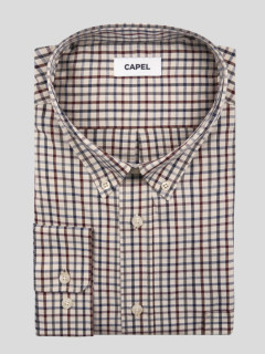 Chemise A Carreaux Ralph/leo Capel Grande Taille  homme grande taille - Capelstore