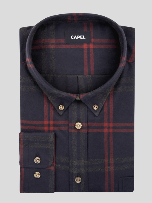 Chemise A Gros Carreaux Ralph Capel Grande Taille  homme grande taille - Capelstore