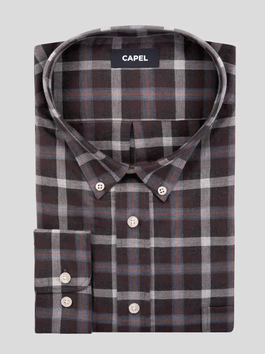 Chemise Gros Carreaux Ralph Capel Grande Taille  homme grande taille - Capelstore