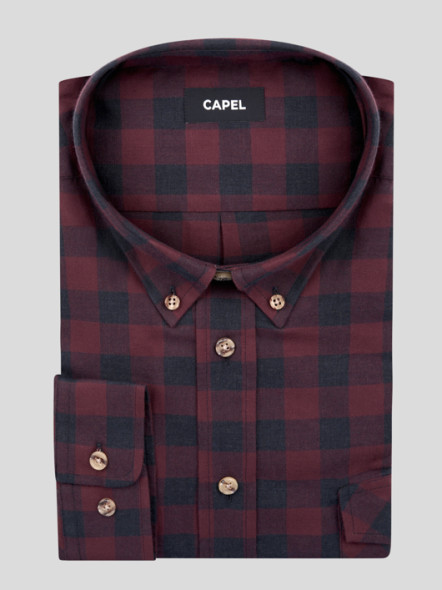 Chemise Carreaux Bicolores Ralph Capel Grande Taille