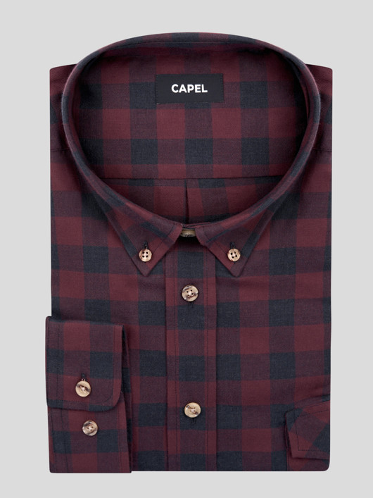 Chemise Carreaux Bicolores Ralph Capel Grande Taille  homme grande taille - Capelstore
