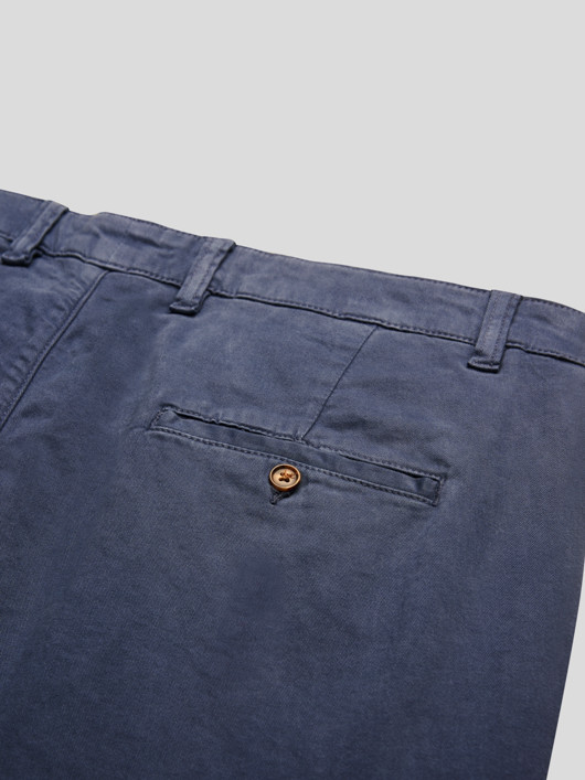 Chino Uni Bleu Capel Grande Taille homme grande taille - Capelstore