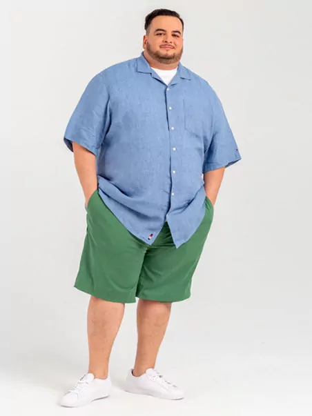 Chemise Lin Tommy Hilfiger Grande Taille Chemise Lin Tommy Hilfiger Grande Taille