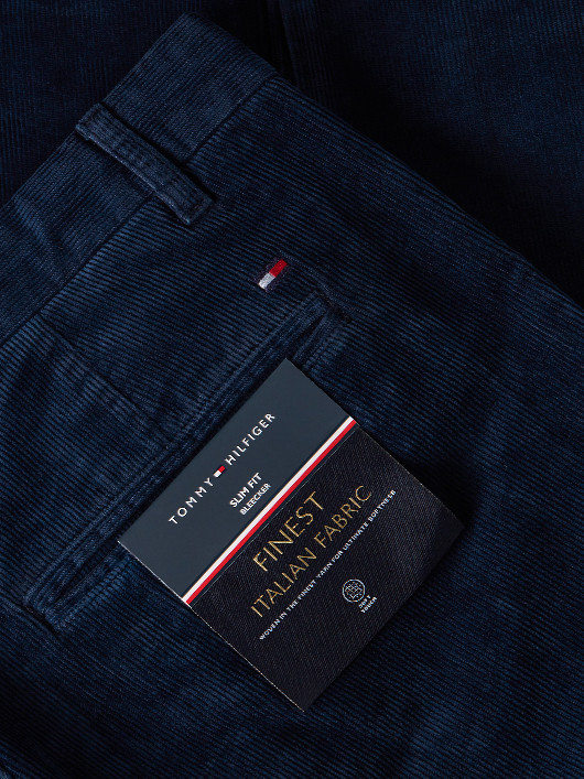 Pantalon Velours Marine Tommy Hilfiger Grande Taille homme grande taille - Capelstore