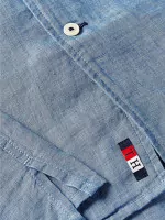 Chemise Lin Tommy Hilfiger Grande Taille - 4 Chemise Lin Tommy Hilfiger Grande Taille - 4