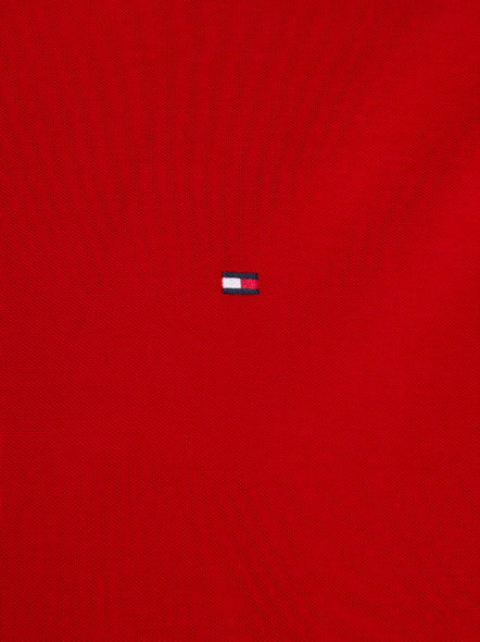 Polo Rouge Tommy Hilfiger Grande Taille