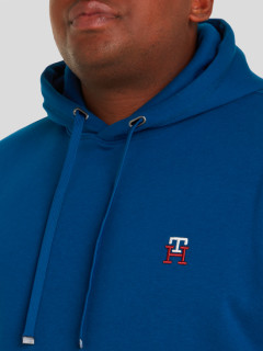 Sweat Capuche Bleu Tommy Hilfiger Grande Taille  homme grande taille - Capelstore