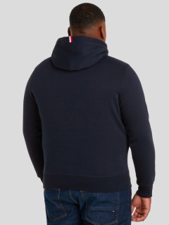 Sweat Capuche Marine Tommy Hilfiger Grande Taille  homme grande taille - Capelstore
