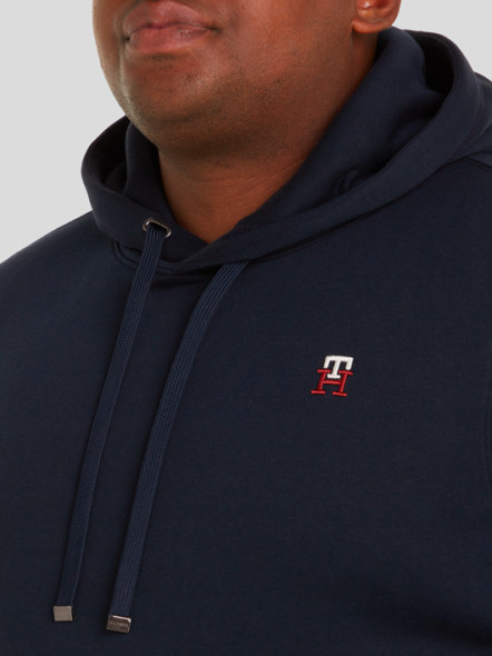 Sweat Capuche Marine Tommy Hilfiger Grande Taille