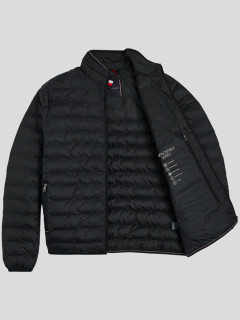 Blouson Matelasse Noir Tommy Hilfiger Grande Taille  homme grande taille - Capelstore