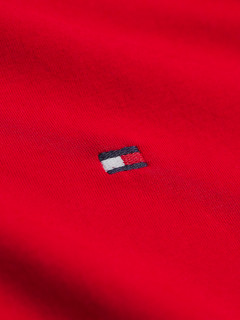 Tee-shirt Rouge Logo Drapeau Tommy Hilfiger Grande Taille  homme grande taille - Capelstore