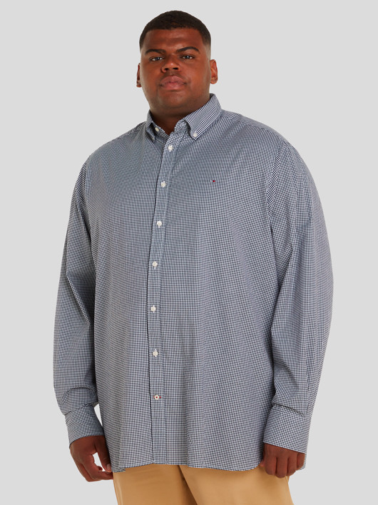 Chemise Vichy Tommy Hilfiger Grande Taille  homme grande taille - Capelstore