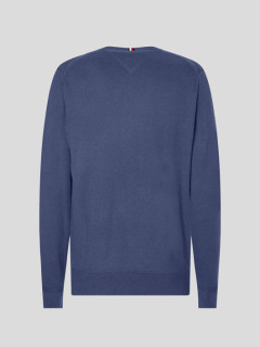 Pull Coton/cach. Indigo Tommy Hilfiger Grande Taille  homme grande taille - Capelstore