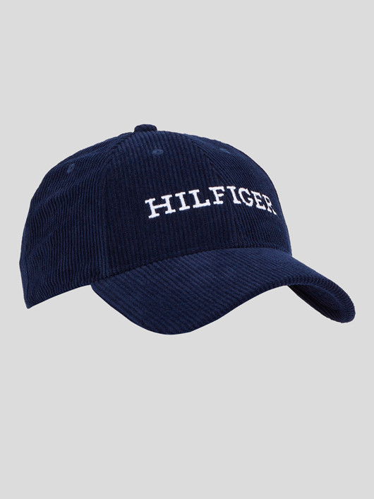 Casquette Marine Velours Tommy Hilfiger