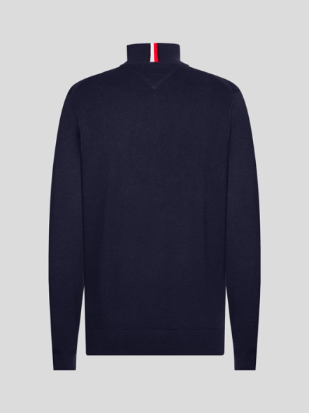 Cardigan Zippé Camionneur Tommy Hilfiger Grande Taille