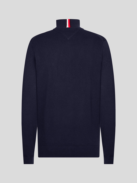 Cardigan Zippe Camionneur Tommy Hilfiger Grande Taille homme grande taille - Capelstore