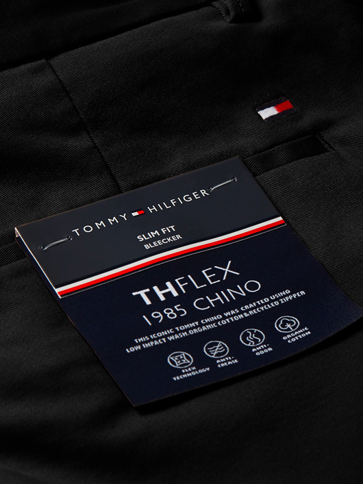 Chino Noir Tommy Hilfiger Grande Taille homme grande taille - Capelstore