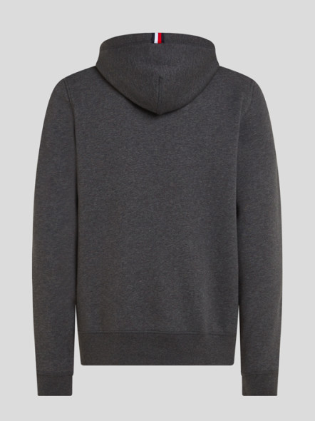 Sweat Capuche Anthracite Tommy Hilfiger Grande Taille