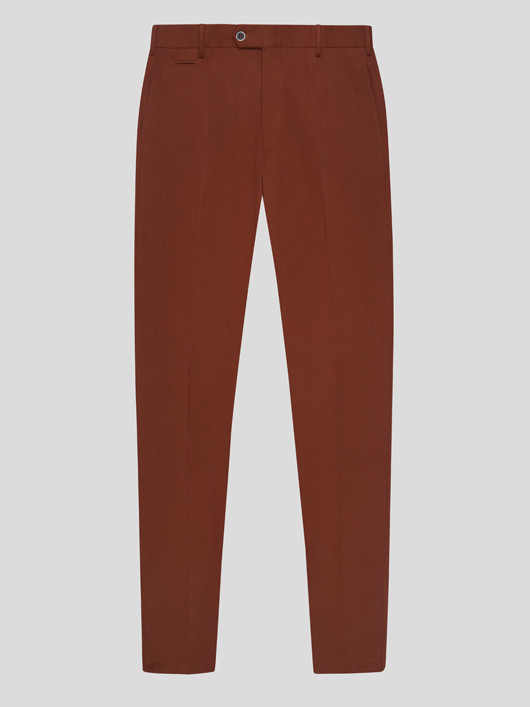 Pantalon Gaspard Brique Capel Grande Taille  homme grande taille - Capelstore