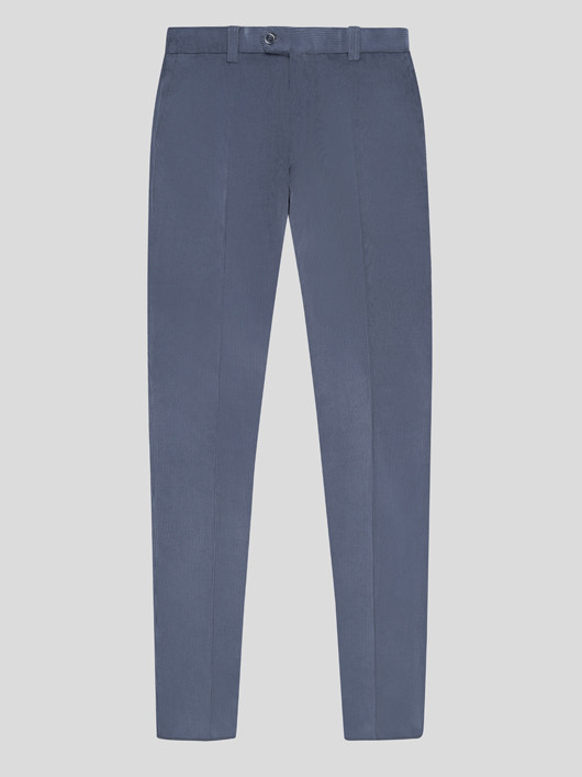 Pantalon Grant Bleu Velours Capel Grande Taille  homme grande taille - Capelstore