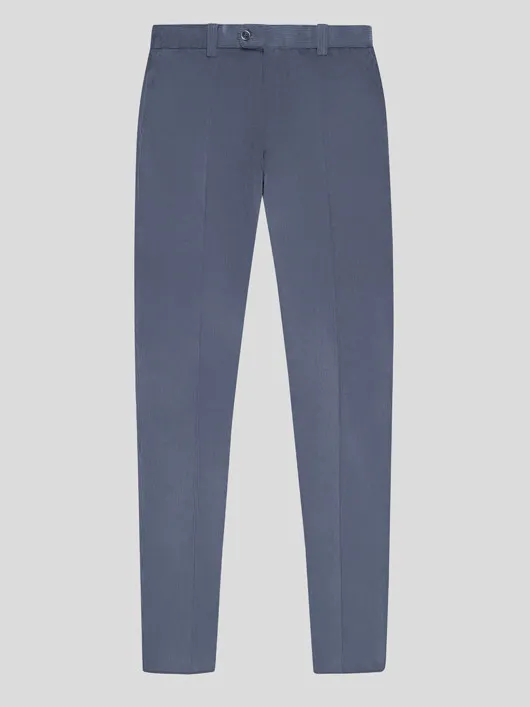 Pantalon Grant Bleu Velours Capel Grande Taille  homme grande taille - Capelstore