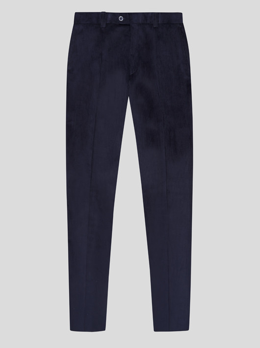 Pantalon Grant Velours Marine Capel Grande Taille  homme grande taille - Capelstore