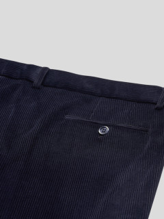 Pantalon Grant Velours Marine Capel Grande Taille  homme grande taille - Capelstore