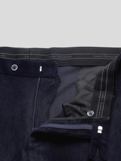Pantalon Grant Velours Marine Capel Grande Taille  homme grande taille - Capelstore