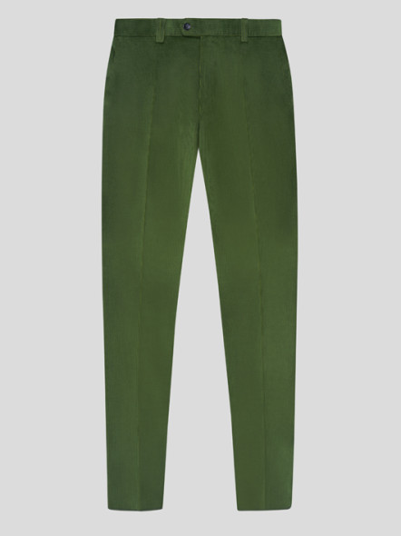 Pantalon Grant Vert Velours Capel Grande Taille
