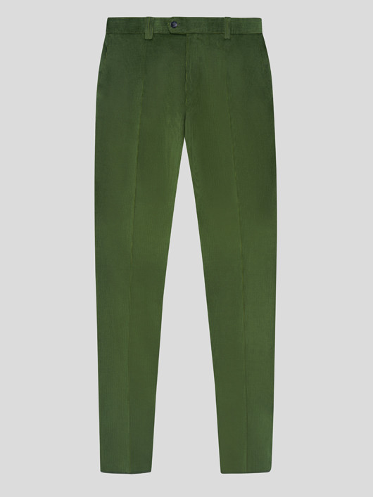 Pantalon Grant Vert Velours Capel Grande Taille  homme grande taille - Capelstore