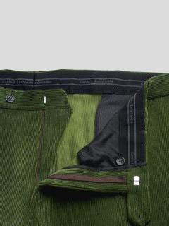 Pantalon Grant Vert Velours Capel Grande Taille  homme grande taille - Capelstore