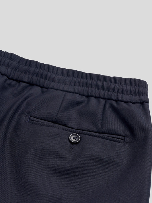 Pantalon Gary Marine Av.cordon Capel Grande Taille  homme grande taille - Capelstore