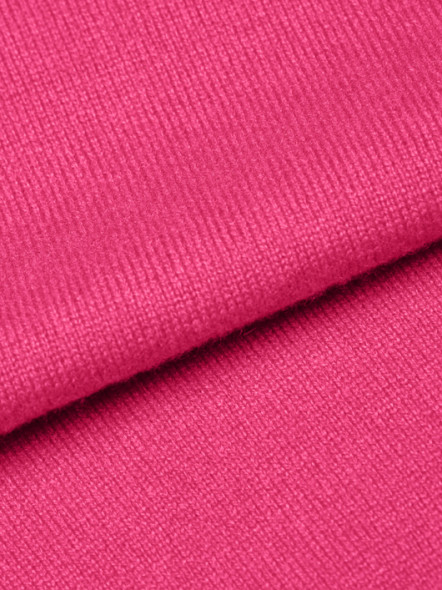 Pull Cachemire Enzo V Framboise Capel Grande Taille